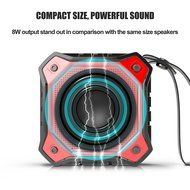 AOMAIS Ultra Portable Wireless Bluetooth Speakers with 8W Output Loud Sound,Waterproof IPX7 Floating,Stereo Pairing... N4