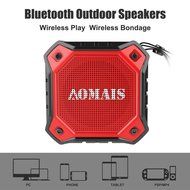 AOMAIS Ultra Portable Wireless Bluetooth Speakers with 8W Output Loud Sound,Waterproof IPX7 Floating,Stereo Pairing... N6