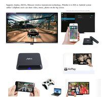 RealVision&reg;M8 Smart Tv BOX Android Support Airplay Miracast Fly Air Mouse Keyboard Pre-installed Kodi/ Xbmc 1080phd... N5