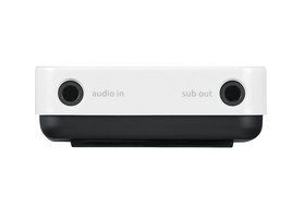 Soundmatters foxL DASH7 Wireless Stereo Hi-Fi Bluetooth Sound Bar and Speakerphone, Red N7