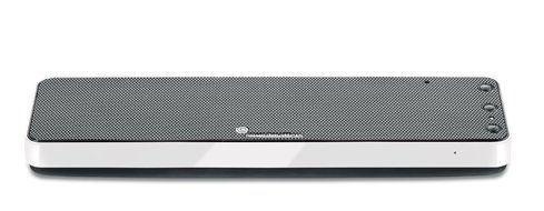 Soundmatters foxL DASH7 Wireless Stereo Hi-Fi Bluetooth Sound Bar and Speakerphone, Red N8