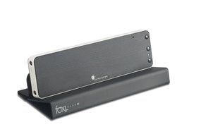 Soundmatters foxL DASH7 Wireless Stereo Hi-Fi Bluetooth Sound Bar and Speakerphone, Red N9