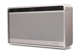NIER iRock Portable Wireless Bluetooth 4.1 Speakers, Aluminum Housing, 10W4 total 40W with EQ Function (Silver) N2