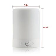 LEDMO Bluetooth Speaker, LED Wireless Bluetooth Speaker with Smart Touch Lamp, Muisc Player/ Hands-free/ Bluetooth... N4