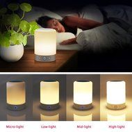 LEDMO Bluetooth Speaker, LED Wireless Bluetooth Speaker with Smart Touch Lamp, Muisc Player/ Hands-free/ Bluetooth... N5
