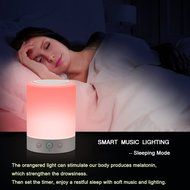 LEDMO Bluetooth Speaker, LED Wireless Bluetooth Speaker with Smart Touch Lamp, Muisc Player/ Hands-free/ Bluetooth... N7