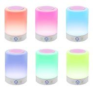 LEDMO Bluetooth Speaker, LED Wireless Bluetooth Speaker with Smart Touch Lamp, Muisc Player/ Hands-free/ Bluetooth... N18