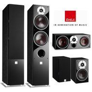 Dali 5-Piece Speaker System with Zensor 7, Zensor 1, and Zensor Vokal in Black Ash