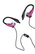 2BOOM Wired Noise Isolation In Ear Hands Free Digital Sport Buds with Microphone Pink