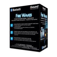 iSound Fire Waves Bluetooth Speaker with microphone and changing LED light effects (black) N4