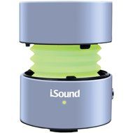 iSound Fire Waves Bluetooth Speaker with microphone and changing LED light effects (black) N6