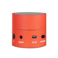 iSound Fire Waves Bluetooth Speaker with microphone and changing LED light effects (black) N11