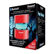 iSound Fire Waves Bluetooth Speaker with microphone and changing LED light effects (black) N12