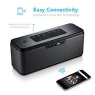 Sharkk WAVE 25W Bluetooth Speaker with Advanced MaxxBass Technology and 6600mAh Battery Powerbank Wireless Portable... N2