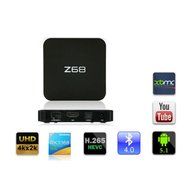 Z68 RK3368 Android 5.1 4K UHD TV BOX 2G/16G 2.4G/5G Dual Band WIFI 1000M Ethernet Bluetooth4.0 KODI HDMI H.265 N4