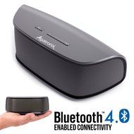 Bluetooth Speakers, Alpatronix AX420 Universal HD 10W Portable Rechargeable Wireless Stereo Bluetooth Speaker...