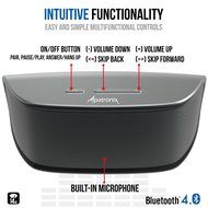 Bluetooth Speakers, Alpatronix AX420 Universal HD 10W Portable Rechargeable Wireless Stereo Bluetooth Speaker... N5