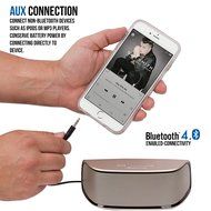 Bluetooth Speakers, Alpatronix AX420 Universal HD 10W Portable Rechargeable Wireless Stereo Bluetooth Speaker... N15