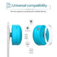 JEMMA Waterproof Bluetooth Speaker Wireless Shower Portable Hand-Free Call with Mic (Black) N10