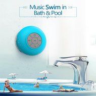 JEMMA Waterproof Bluetooth Speaker Wireless Shower Portable Hand-Free Call with Mic (Black) N11