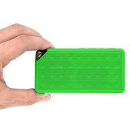Mini Cube Wireless Bluetooth Speaker Support USB Flash Drive/TF Card/LINE-IN/Mic/Calls (Green) N5
