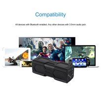 ESYNIC Bluetooth Speaker Portable Water-resistant Wireless Speaker Bluetooth 4.0 Outdoor Sport Speaker Built-in... N3