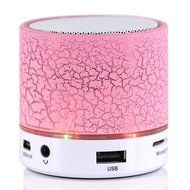 ANRANK BS63570AK Super Bass Mini Portable Bluetooth Wireless Speaker with LED and Build-in Mic Support AUX TF...
