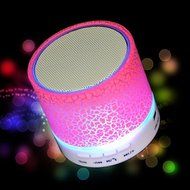 ANRANK BS63570AK Super Bass Mini Portable Bluetooth Wireless Speaker with LED and Build-in Mic Support AUX TF... N5