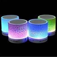 ANRANK BS63570AK Super Bass Mini Portable Bluetooth Wireless Speaker with LED and Build-in Mic Support AUX TF... N8