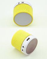 ANRANK BS63570AK Super Bass Mini Portable Bluetooth Wireless Speaker with LED and Build-in Mic Support AUX TF... N9