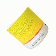ANRANK BS63570AK Super Bass Mini Portable Bluetooth Wireless Speaker with LED and Build-in Mic Support AUX TF... N10