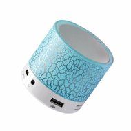 ANRANK BS63570AK Super Bass Mini Portable Bluetooth Wireless Speaker with LED and Build-in Mic Support AUX TF... N14