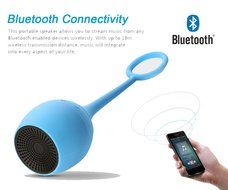 Bluetooth Speakers, MindKoo Portable Splashproof Bendable Wireless Speaker for Outdoor, Bathroom, Shower N5