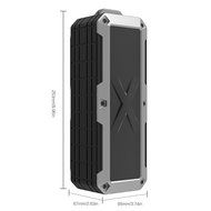 Elivebuy X2 Floatable 20W Bluetooth Speaker Outdoor Waterproof Shower Wireless Speaker with Dual Drivers, Build-in... N2