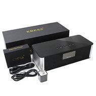 XREXS DY-27 Portable Wireless Bluetooth Stereo Speakers with Radio and Alarm Clock Built-in Microphone Hands-free... N6
