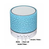 Smileto Mini Portable Wireless Bluetooth Speaker With coloful LED Ligths Bass Speaker Driver for iPhone iPad Smart... N2