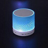 Smileto Mini Portable Wireless Bluetooth Speaker With coloful LED Ligths Bass Speaker Driver for iPhone iPad Smart... N6