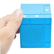 SadoTech ME-27 Portable Wireless Mini Bluetooth Speaker with 3.5mm audio jack (AUX) and USB to Micro-USB cord...