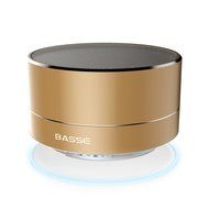 Basse Portable Bluetooth Speakers - Super Bass Mini Metal Wireless Speaker System For iPhone, Car, TV, Outdoors... N2
