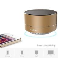Basse Portable Bluetooth Speakers - Super Bass Mini Metal Wireless Speaker System For iPhone, Car, TV, Outdoors... N3