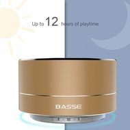 Basse Portable Bluetooth Speakers - Super Bass Mini Metal Wireless Speaker System For iPhone, Car, TV, Outdoors... N4