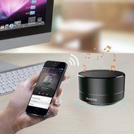Basse Portable Bluetooth Speakers - Super Bass Mini Metal Wireless Speaker System For iPhone, Car, TV, Outdoors... N5