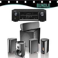Denon AVR-S510BT 5.2-channel home theater receiver with Bluetooth NOW WITH Definitive Technology ProCinema 800...