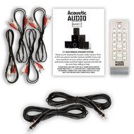 Acoustic Audio AA5817 800 Watt Home Theater 5.1 Powered Sub and Multi Speaker System with 2 Extension Cables AA5817-2 N2