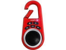 ION Clipster Ultra-Portable Bluetooth Speaker with Built-In Clip (Blue) N14
