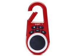 ION Clipster Ultra-Portable Bluetooth Speaker with Built-In Clip (Blue) N15