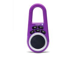 ION Clipster Ultra-Portable Bluetooth Speaker with Built-In Clip (Blue) N21