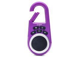 ION Clipster Ultra-Portable Bluetooth Speaker with Built-In Clip (Blue) N22