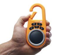 ION Clipster Ultra-Portable Bluetooth Speaker with Built-In Clip (Blue) N28