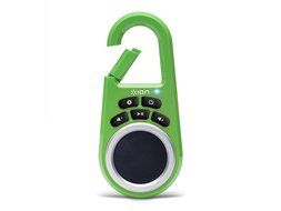 ION Clipster Ultra-Portable Bluetooth Speaker with Built-In Clip (Blue) N30